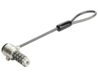 StarTech.com Universal Laptop Cable Lock Expansion Loop, 6” (15cm) Anti Theft 4-Digit Combination K-Slot Lock, Computer Security Cable to Create Twin/Multi-Head Lock for Multiple Devices