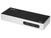 StarTech.com USB 3.0 Docking Station, Dual Monitor Laptop Docking Station with HDMI &amp; DVI/VGA Video, 6-port USB 3.1 Gen 1 5Gbps Hub, GbE, Audio, Universal USB Type-A Dock, Windows &amp; Mac