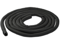 StarTech.com 15&#x27; (4.6m) Cable Management Sleeve, Flexible Coiled Cable Wrap, 1-1.5&quot; diameter Expandable Sleeve, Polyester Cord Manager/Protector/Concealer, Black Trimmable Cable Organizer