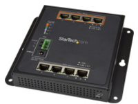 StarTech.com Industrial 8 Port Gigabit PoE Switch, 4 x PoE+ 30W, Power Over Ethernet, Hardened GbE Layer/L2 Managed Switch, Rugged High Power Gigabit Network Switch IP-30/-40C to +75C