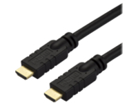 StarTech.com 10m(30ft) HDMI 2.0 Cable, 4K 60Hz Active HDMI Cable, CL2 Rated for In Wall Installation, Long Durable High Speed Ultra-HD HDMI Cable, HDR 10, 18Gbps, Male to Male Cord, Black