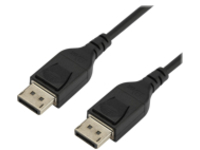 StarTech.com 3ft/1m VESA Certified DisplayPort 1.4 Cable, 8K 60Hz HBR3 HDR, Super UHD DisplayPort to DisplayPort Monitor Cord, Ultra HD 4K 120Hz DP 1.4 Slim Video Cable M/M DP Connectors