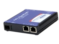 Advantech IMC-380-SFP - fiber media converter - 10Mb LAN, 100Mb LAN, GigE