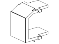 Panduit NetKey - Modular insert (blank)