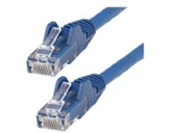 StarTech.com 6ft (1.8m) LSZH CAT6 Ethernet Cable, 10 Gigabit Snagless RJ45 100W PoE Patch Cord, CAT 6 10GbE UTP Network Cable w/Strain Relief, Blue/Fluke Tested/ETL/Low Smoke Zero Halogen