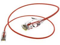 UNC Group Clearfit Slim patch cable - 4.6 m - red