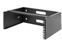 StarTech.com 4U Wall Mount Rack, 19&quot; Wall Mount Network Rack, 13.78 inch Deep (Low Profile), Wall Mounting Patch Panel Bracket for Network Switches, IT Equipment, 44lb (20kg) Capacity