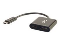 C2G USB C to 4K HDMI Adapter with Power Delivery