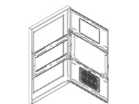 Chief Impact On-Wall Kiosk Display Mount