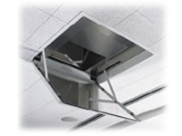 Draper Revelation Motorized Ceiling Recessed Projector Mount Model