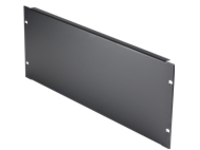 StarTech.com 4U Blank Panel for 19 inch Rack, Rack Mount Blanking Panel for Server/Network Racks &amp; Cabinets, 4RU Rackmount Filler Panel/Spacer/Plates, Solid Panel, Cold-Rolled Steel, Black