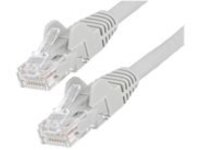 StarTech.com 1m LSZH CAT6 Ethernet Cable, 10 Gigabit Snagless RJ45 100W PoE Network Patch Cord with Strain Relief, CAT 6 10GbE UTP, Grey, Individually Tested/ETL, Low Smoke Zero Halogen