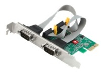 SIIG 2 Port DP Cyber RS-232 2S PCIe Card