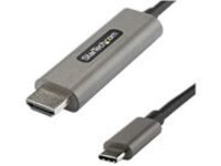 StarTech.com 9.8ft (3m) USB C to HDMI Cable 4K 60Hz with HDR10, Ultra HD USB Type-C to 4K HDMI 2.0b Video Adapter Cable, USB-C to HDMI HDR Monitor/Display Converter, DP 1.4 Alt Mode HBR3