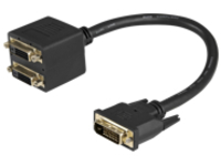StarTech.com 1 ft DVI-D to 2x DVI-D Digital Video Splitter Cable