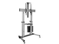 Tripp Lite Mobile Rolling TV Cart with Rechargeable Battery Power for 60" to 100" Displays