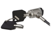 StarTech.com 6ft (2m) Laptop Cable Lock with Keys, Keyed Security Cable Lock for Compatible K-Slot Laptops, Desktops, Computers &amp; Other Devices, Anti-Theft Vinyl Coated Steel Cable Lock