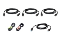 6IN DISPLAYPORT TRIPLE DISPLAYKVM CBL KIT