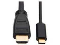Tripp Lite USB C to HDMI Adapter Cable USB 3.1 4K@60Hz M/M USB-C Black 10ft