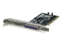 Manhattan PCI Card, 1x Parallel DB25 Port, 1.5 Mbps, low profile bracket included, Supports EPP/ECP/SPP modes and PCI IRQ sharing, Box