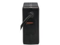 Manhattan Wall/Power Charger (Euro 2-pin), USB-C and USB-A ports, USB-C Output: 60W / 3A, USB-A Output: 2.4A, USB-C 1m Cable Built In, Black, Three Year Warranty, Box