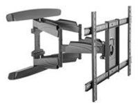 Startech TV Wall Mount supports up to 70 inch VESA Displays, Low Profile Full Motion Universal TV Flat Screen Wall Mount Heavy Duty Adjustable Tilt/Swivel Articulating Arm Bracket
