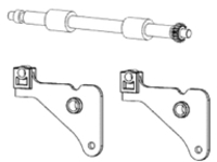 Zebra - Kit feed rollers (pack of 3)
