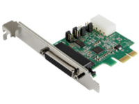 StarTech.com 4-port PCI Express RS232 Serial Adapter Card, PCIe RS232 Serial Host Controller Card, PCIe to Serial DB9 Card, 16950 UART, Desktop Expansion Card, Windows, macOS, Linux