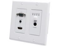 C2G 1 HDMI&#x2B;VGA Wall Plate TX