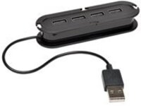 Tripp Lite 4-Port USB 2.0 Compact Mobile Hi-Speed Ultra-Mini Hub w/ Cable