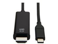 Tripp Lite USB C to HDMI Adapter Cable USB 3.1 Gen 1 4K M/M USB-C Black 9ft