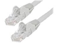StarTech.com 7ft (2m) LSZH CAT6 Ethernet Cable, 10 Gigabit Snagless RJ45 100W PoE Patch Cord, CAT 6 10GbE UTP Network Cable w/Strain Relief, Gray/Fluke Tested/ETL/Low Smoke Zero Halogen