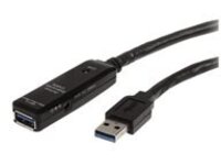 StarTech.com 16.4ft Active USB 3.0 Extension Cable with AC Power Adapter
