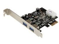 StarTech.com 2 Port PCI Express (PCIe) SuperSpeed USB 3.0 Card Adapter with UASP