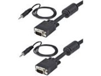 StarTech.com 5m Coax High Resolution Monitor VGA Video Cable with Audio - VGA cable - 5 m