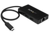 StarTech.com 3 Port USB C Hub with Ethernet