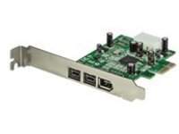StarTech.com 3 Port 2b 1a 1394 PCI Express FireWire Card Adapter