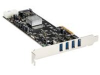 StarTech.com 4 Port USB 3.0 PCIe Card w/ 4 Dedicated 5Gbps Channels (USB 3.1 Gen 1)