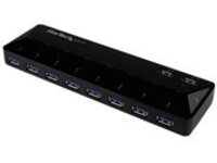 StarTech.com 10 Port USB 3.0 Hub with Charge &amp; Sync Ports