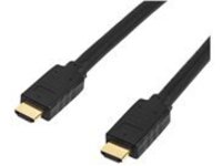StarTech.com 15m(50ft) HDMI 2.0 Cable, 4K 60Hz Active HDMI Cable, CL2 Rated for In Wall Installation, Long Durable High Speed Ultra-HD HDMI Cable, HDR 10, 18Gbps, Male to Male Cord, Black