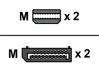 Vertiv - DisplayPort cable
