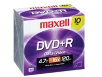Maxell - 10 x DVD&#x2B;R - 4.7 GB 16x