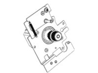 Zebra - Drive motor with pulley