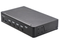 StarTech.com 4 Port HDMI KVM Switch, Single Monitor 4K 60Hz Ultra HD HDR, Desktop HDMI 2.0 KVM Switch with 2 Port USB...