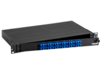Black Box Rackmount Fiber Panel Loaded