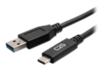 C2G 1ft USB-C to USB-A SuperSpeed USB 5Gbps Cable M/M