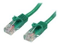 StarTech.com 10 ft Green Cat5e / Cat 5 Snagless Patch Cable 10ft