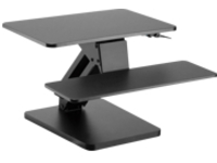 SIT STAND DESKTOP WORKSTATIONSAFE-IT HEIGHT ADJ ANTIMICROBIAL