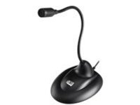 ADESSO USB DESKTOP OMNIDIRECTIONAL , 360 DEGREES ADJUSTABLE GOOSENECK MICROPHONE