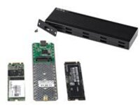 StarTech.com USB-C 10Gbps to M.2 NVMe or M.2 SATA SSD Enclosure, External M.2 PCIe/SATA NGFF SSD Enclosure, Portable Aluminum Case, USB Type-C &amp; USB-A Host Cables, For 2230/2242/2260/2280